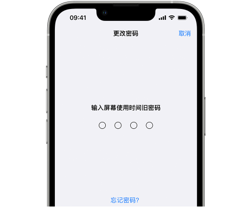 平罗iPhone屏幕维修分享iPhone屏幕使用时间密码忘记了怎么办 